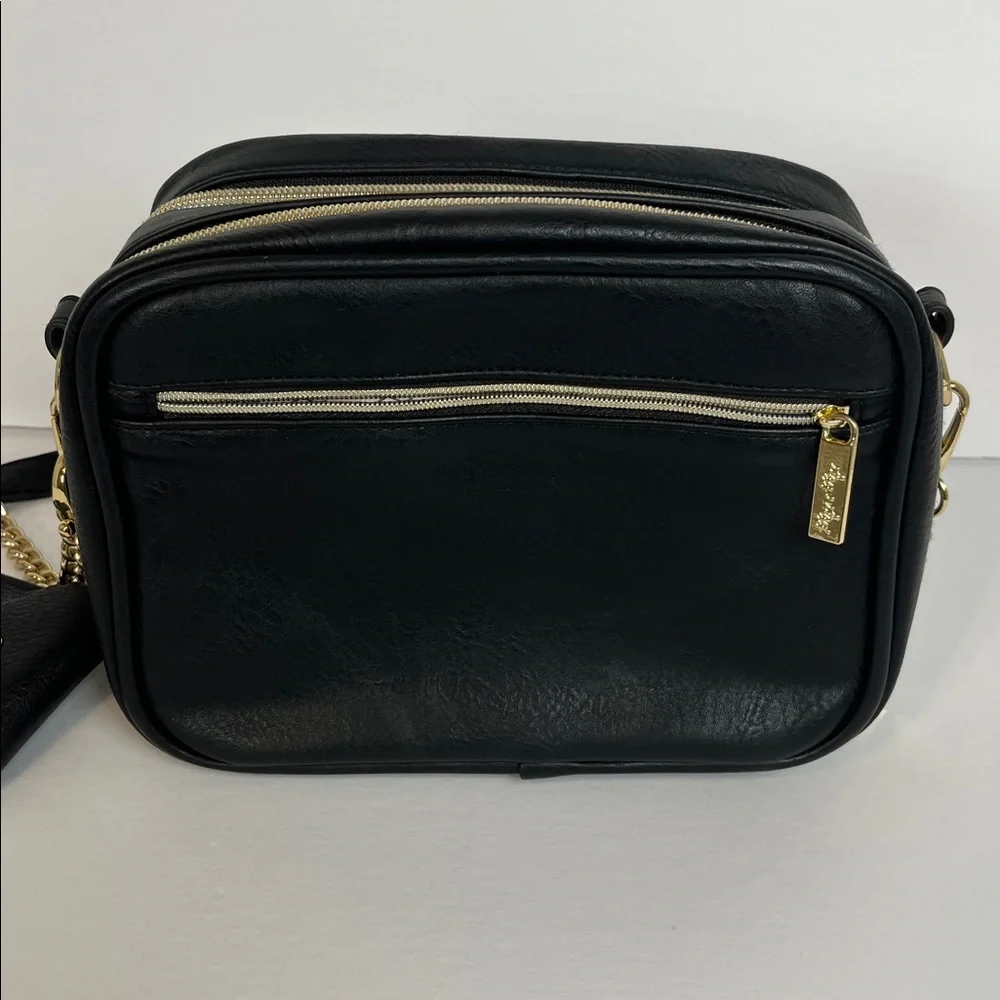 Itzy Ritzy The Double Take Crossbody Diaper Bag Kelly Tweed Classic Preppy Baby